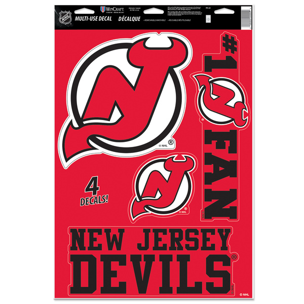 WinCraft NHL Multi-Use Decal 11x17 New Jersey Devils