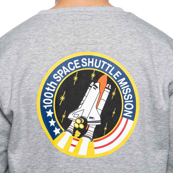 Bluza Alpha Industries Space Shuttle Sweater grey heather