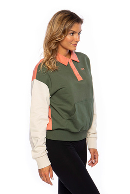 Bluza damska Vans WM Dylan Polo Fleece zielona