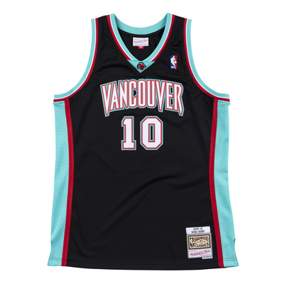 Koszulka Mitchell & Ness Vancouver Grizzlies #10 Mike Bibby czarna Swingman Jersey 