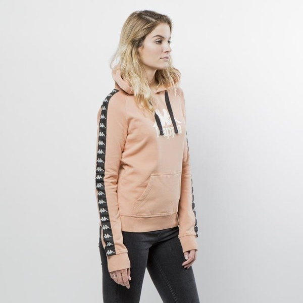 Bluza damska Kappa Twenny Hoody dusty coral WMNS