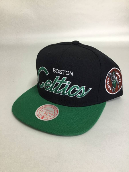 Czapka Mitchell & Ness snapback Boston Celtics Team Script 2.0 Snapback czarna