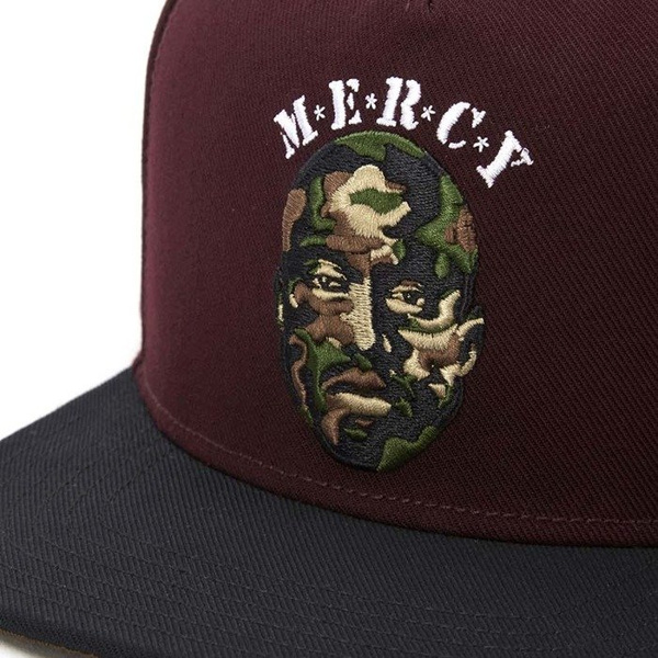 Czapka Cayler & Sons C&S WL Mercy Cap bordeaux/black