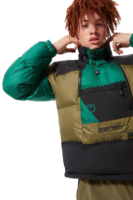 The North Face Steep Tech Down Jacket ever green/black