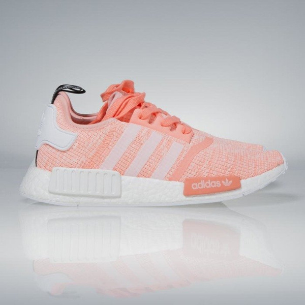 Sneakers buty Adidas Originals NMD_R1 WMNS sun glow / running white BY3034