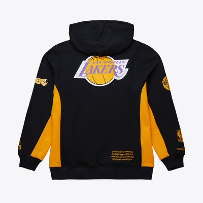 Bluza Mitchell & Ness NBA Team Origins Fleece Hoodie Vintage Logo Los Angeles Lakers black