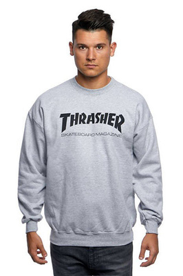 Sweatshirt Thrasher Skate Mag Crewneck gray