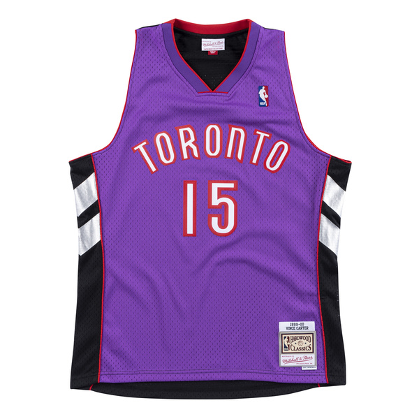 Koszulka Mitchell & Ness Toronto Raptors #15 1999 Vince Carter purple/black Swingman Jersey