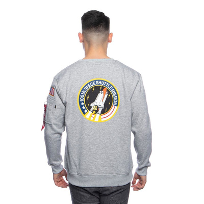 Bluza Alpha Industries Space Shuttle Sweater grey heather