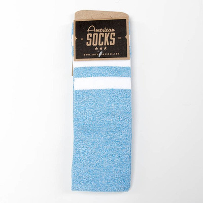 American Socks BlueNoise - Knee High blue / white