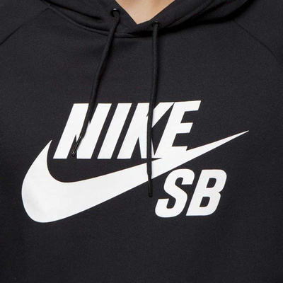 Bluza Nike SB Icon Hoodie black / white 846886-010