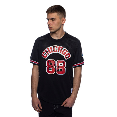 Koszulka Mitchell & Ness Chicago Bulls All Star czarna Name & Number Mesh Crewneck