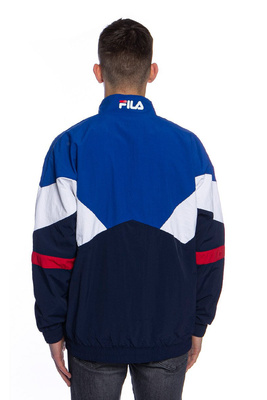 Fila Men Ban Woven Jacket black iris-surf the web-bright white-true red