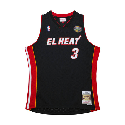 Koszulka Mitchell & Ness Miami Heat NBA Dark El Heat Jersey Dwayne Wade black