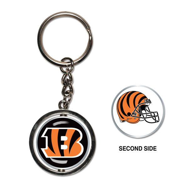 WinCraft NFL Spinner Key Ring Cincinnati Bengals