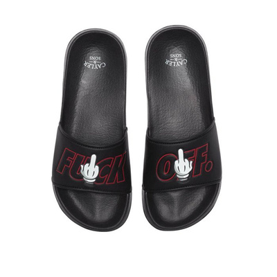 Klapki Cayler & Sons C&S WL STATEMENT SANDALS black / multicolor 