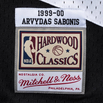 Koszulka Mitchell & Ness Portland Trail Blazers #11 Arvydas Sabonis Swingman Jersey czarna
