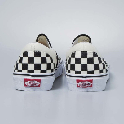 Sneakers buty Vans Classic Slip-On black and white checkerboard / white VN000EYEBWW