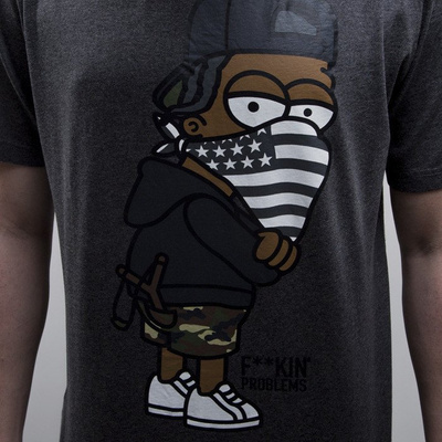 Cayler & Sons t-shirt Smart grey heather / black (CAY-SS15-AP-23-01)