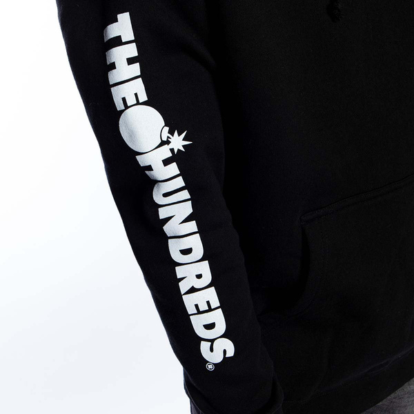 Bluza The Hundreds Solid Bomb Crest Pullover Hoodie czarna