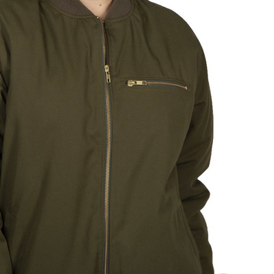 Harp Team WMNS Jacket Bomber Ron's Jacket forest green