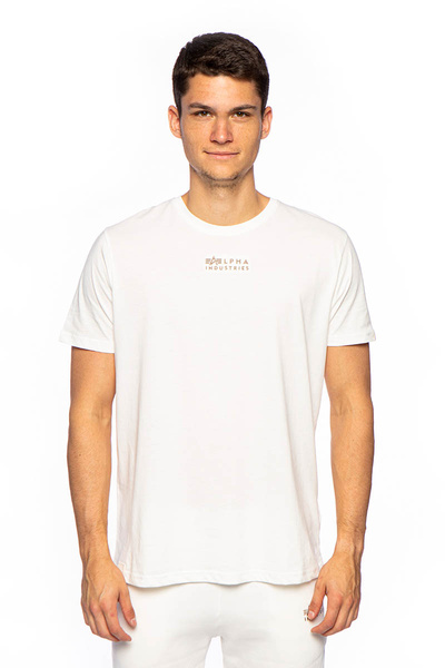 Koszulka Alpha Industries Organics EMB T-shirt biała