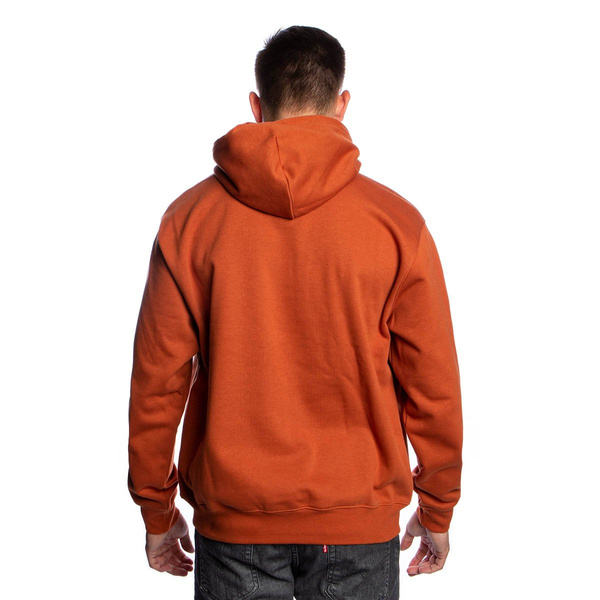Bluza Carhartt WIP Hooded Carhartt Sweat cynamonowa