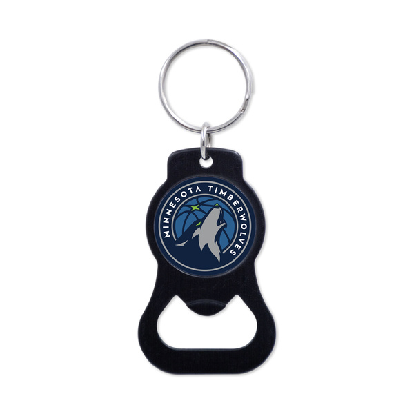 Otwieracz WinCraft NBA Black Bottle Opener Key Ring Minnesota Timberwolves