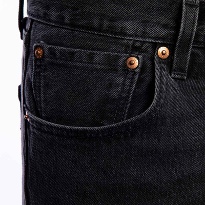 Spodnie Levi's 501 93 Cropped Up Jeans Pants grafitowe