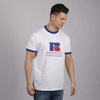 Russell Authletic Ringer Tee white