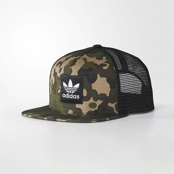 Czapka damska snapback Adidas Originals Camouflage Trucker Cap multicolor BR3853