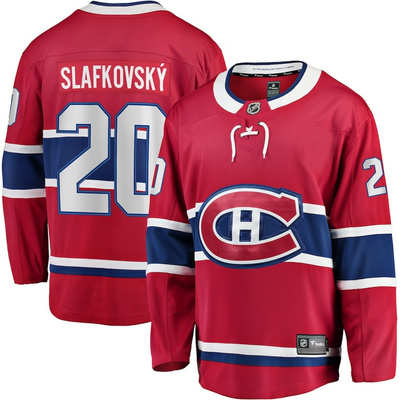 Fanatics NHL Home Breakaway jersey Montreal Canadies #20 Juraj Slafkovsky red