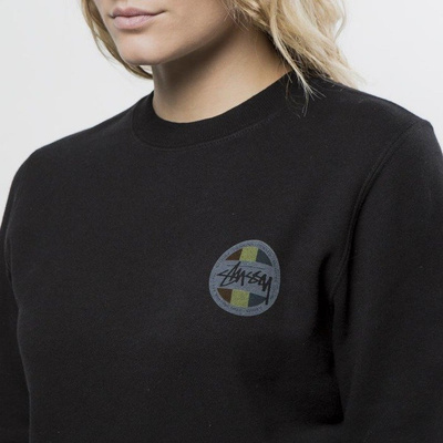 Stussy sweatshirt Reggae Dot Crew black WMNS