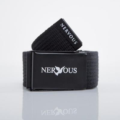 Nervous pasek Parc.Classic black / black