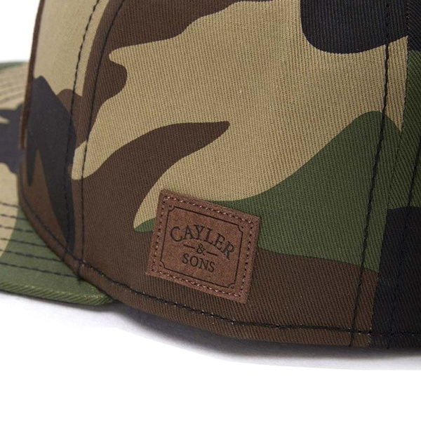 Czapka Cayler & Sons C&S WL Dynasty Lux Cap woodland/black