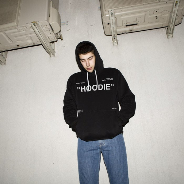 Bluza StickyBiz Sweatshirt Hoody Definition black