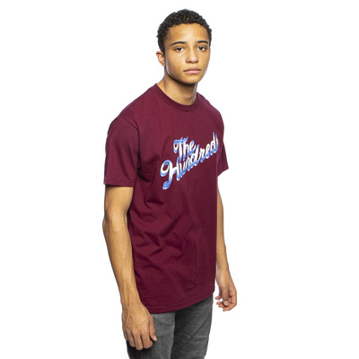 The Hundreds Beyond Slat T-shirt burgundy