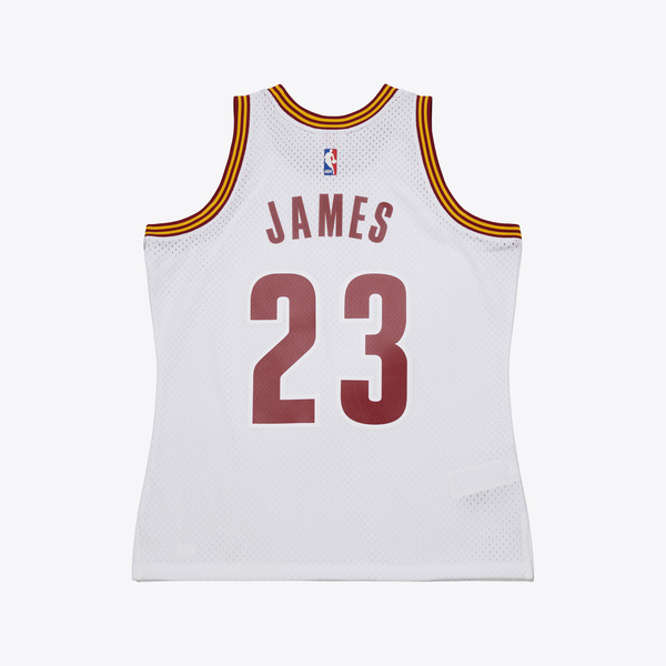 Mitchell & Ness NBA White Jersey Cavaliers 2015 Lebron James #23 white