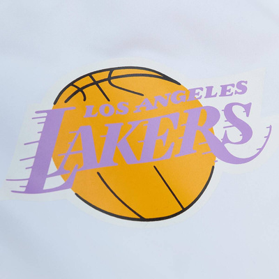 Kurtka Mitchell & Ness Los Angeles Lakers #34 Shaquille O'Neal Player Burst Warm Up Jacket multi/white