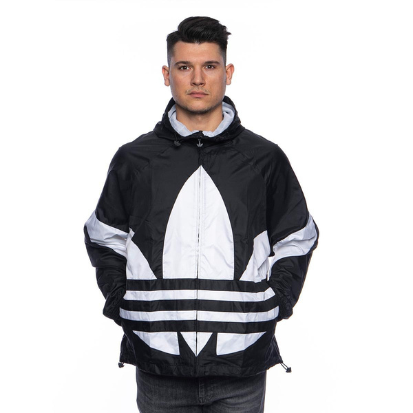 Kurtka Adidas Originals Big Trefoil Windbreaker Jacket black