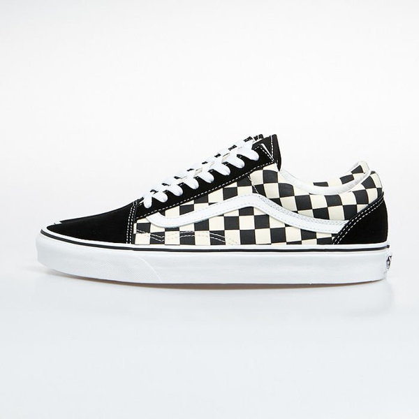 Sneakers buty Vans Old Skool Primary Check czarne (VN0A38G1P0S1)