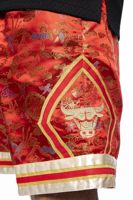 Mitchell & Ness Shorts Chicago Bulls Lunar New Year Swingman Short red