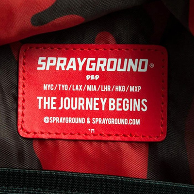 Sprayground backpack Hexagon Mesh Cargo black