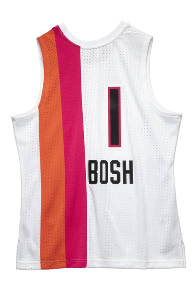Koszulka Mitchell & Ness Miami Heat #1 Chris Bosh Swingman Jersey biała