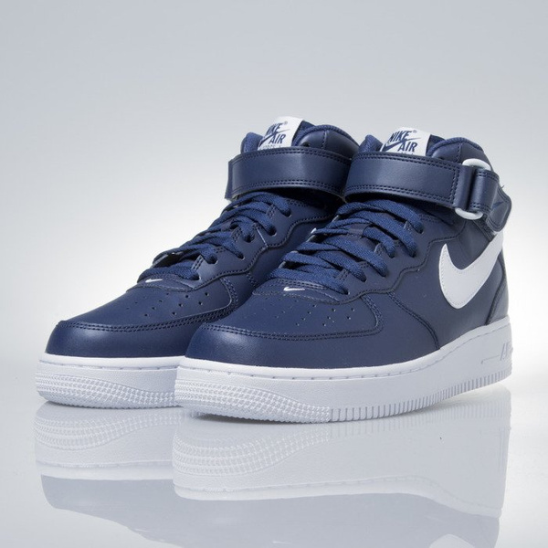 Sneakers buty Nike Air Force 1 Mid '07 midnight navy (315123-407)