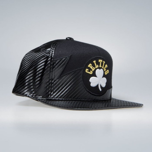 Czapka Mitchell & Ness Boston Celtics Snapback Cap black NBA Kevlar Sharktooth Snapback