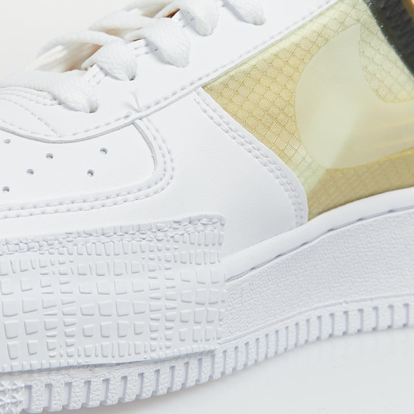 Sneakers buty Nike Air Force 1-Type white/university gold (AT7859-100)