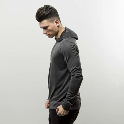 The North Face bluza Reactor Hoodie dark grey heather T92XL7FLC