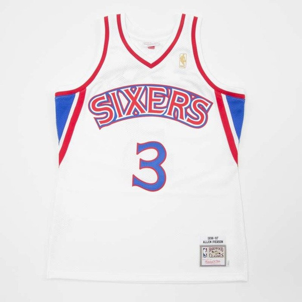 Koszulka Jersey Mitchell & Ness Philadelphia 76ers - Allen Iverson white / red Authentic Jersey