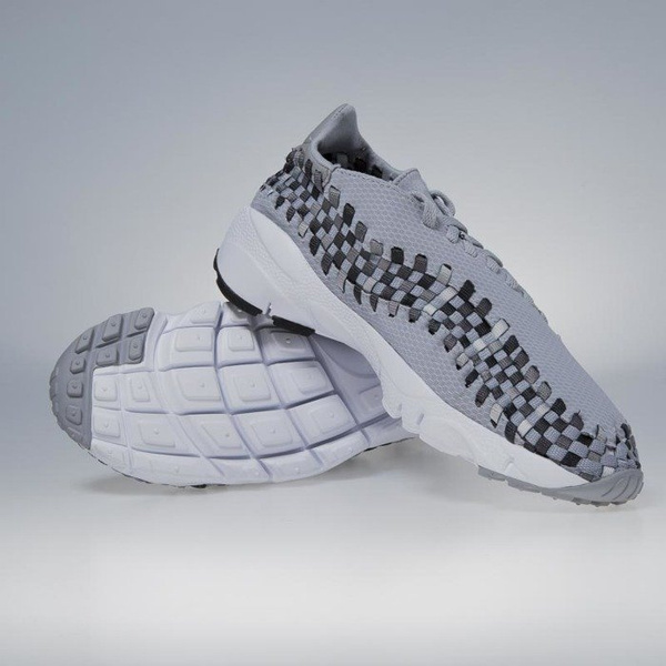 Sneakers buty Nike Air Footscape Woven NM wolf grey / black - dark grey 875797-004
